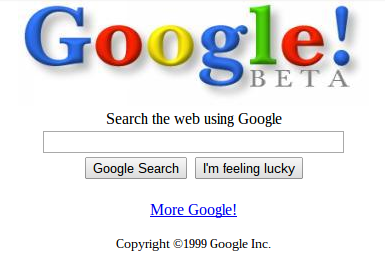 Google search (1999)